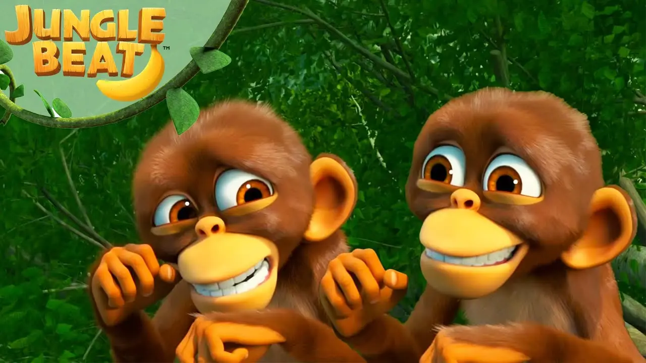 Munki and his twin! | Jungle Beat: Munki & Trunk | Kids Cartoon 2025